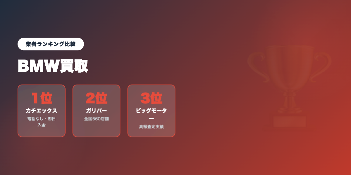 bmw_kaitori 業者ランキング比較