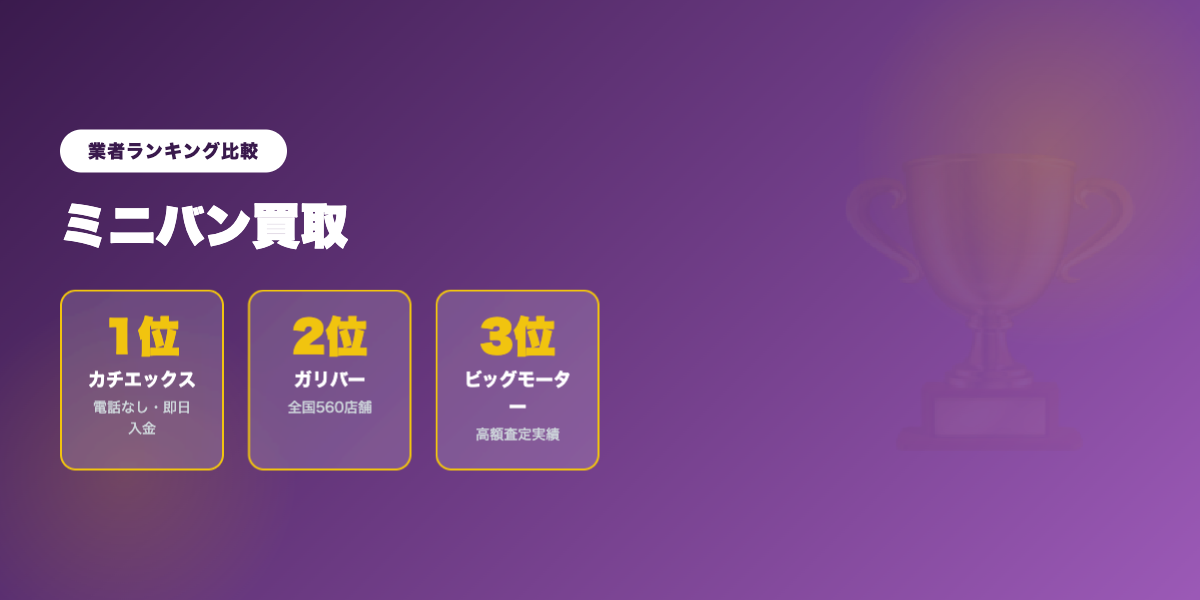minivan_kaitori 業者ランキング比較