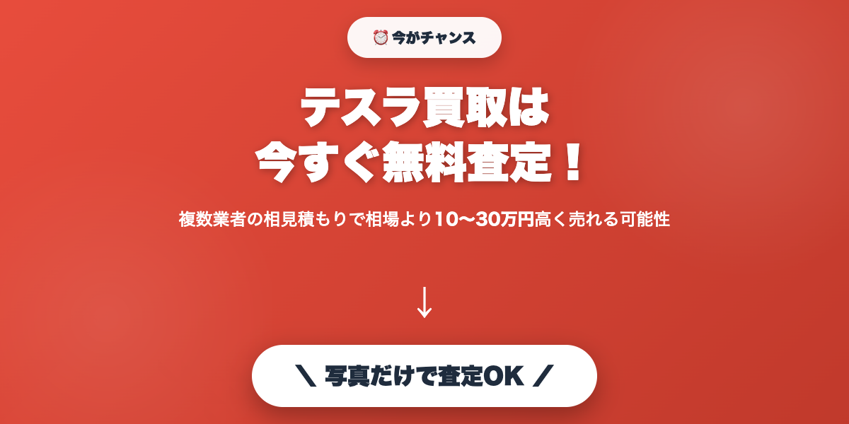 tesla_kaitori 無料査定で最高値